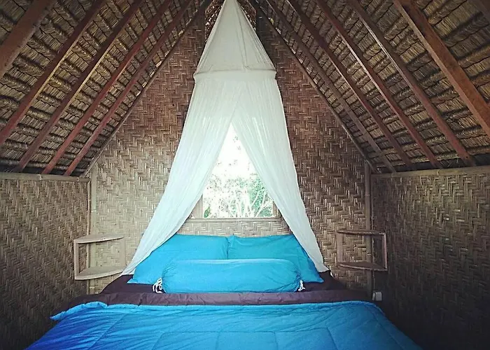 Eco Hut By Valley And 7 Waterfalls * Ambengan
