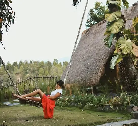Vakantiehuis Eco Hut By Valley And 7 Waterfalls Ambengan