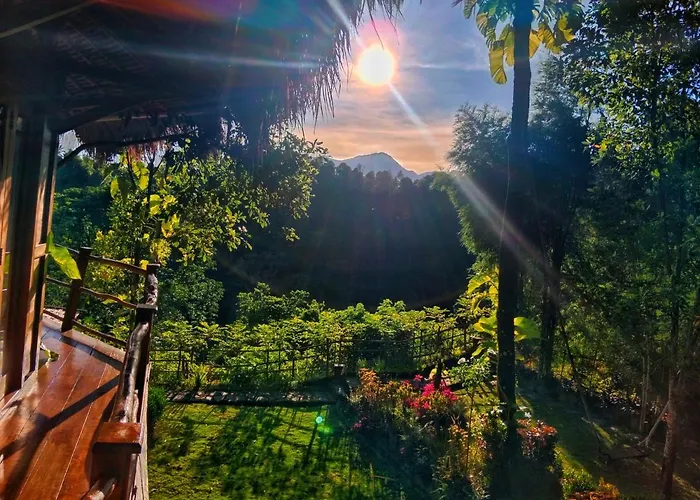 Eco Hut By Valley And 7 Waterfalls * Ambengan